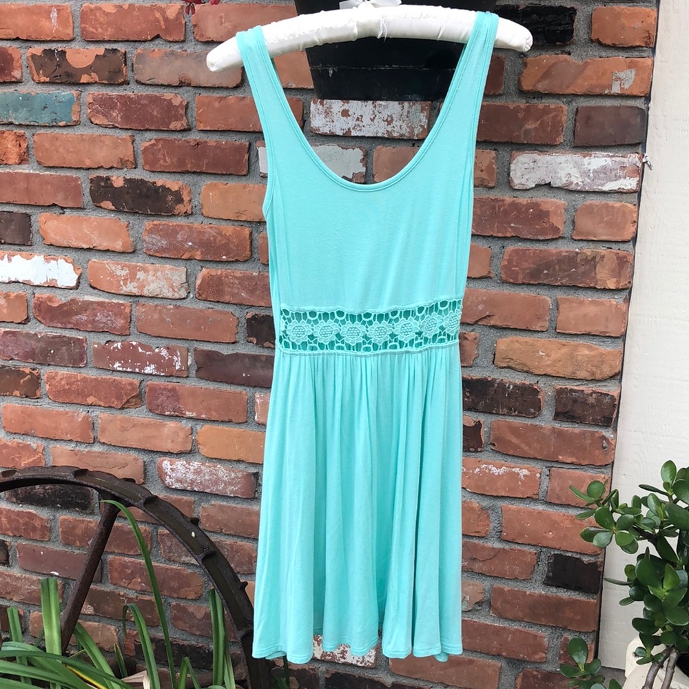LA Hearts Teal Dress